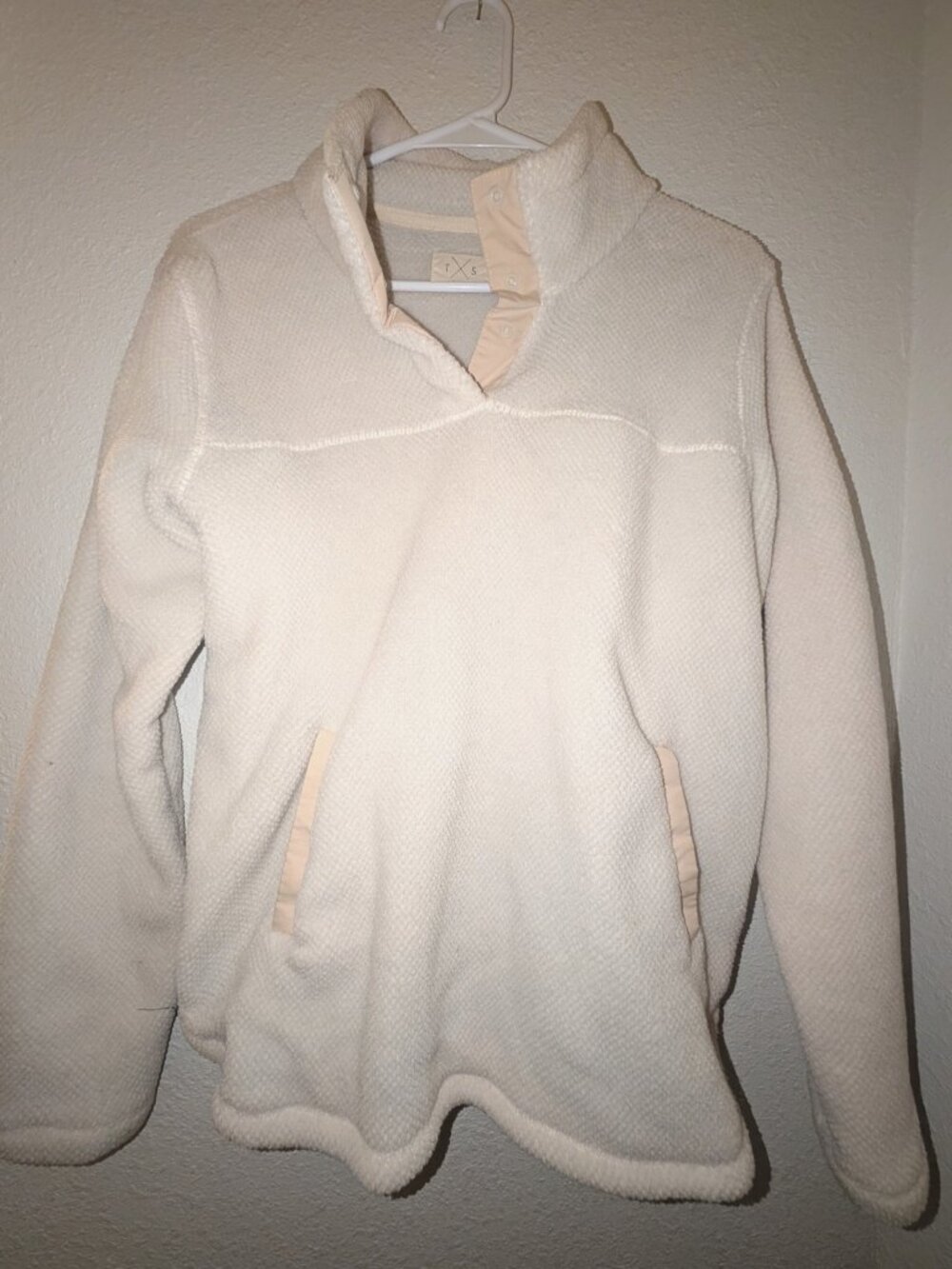 t X s Sherpa Turtleneck Sweater